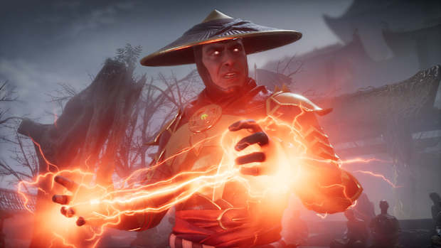 Raiden in Mortal Kombat 11